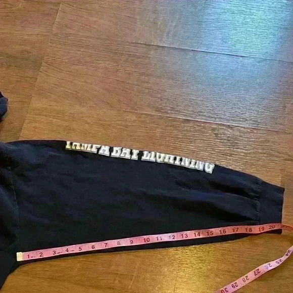 Vintage Tampa Bay Lightning Navy Adult XXL Long Sleeve NHL Hockey T-Shirt - Picture 8 of 10